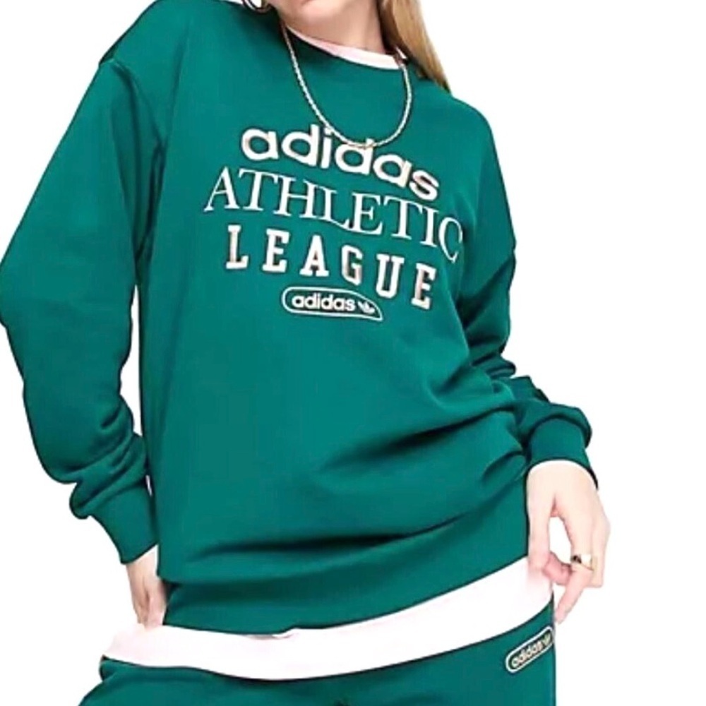 Adidas Retro Crew Athletic League Sweatshirt